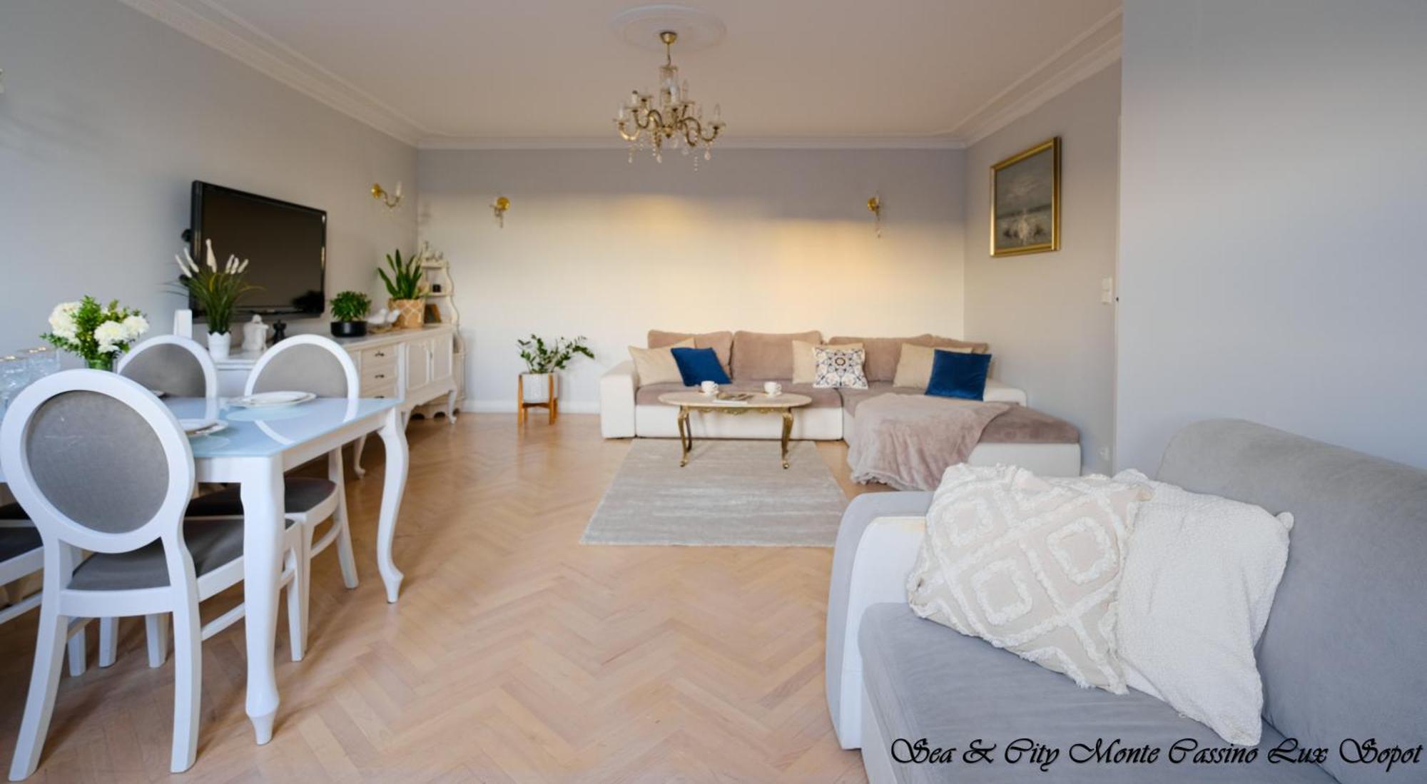 Sea & City 50 M Monte Casinno 100 M Beach Apartments Lux Sopot Eksteriør billede