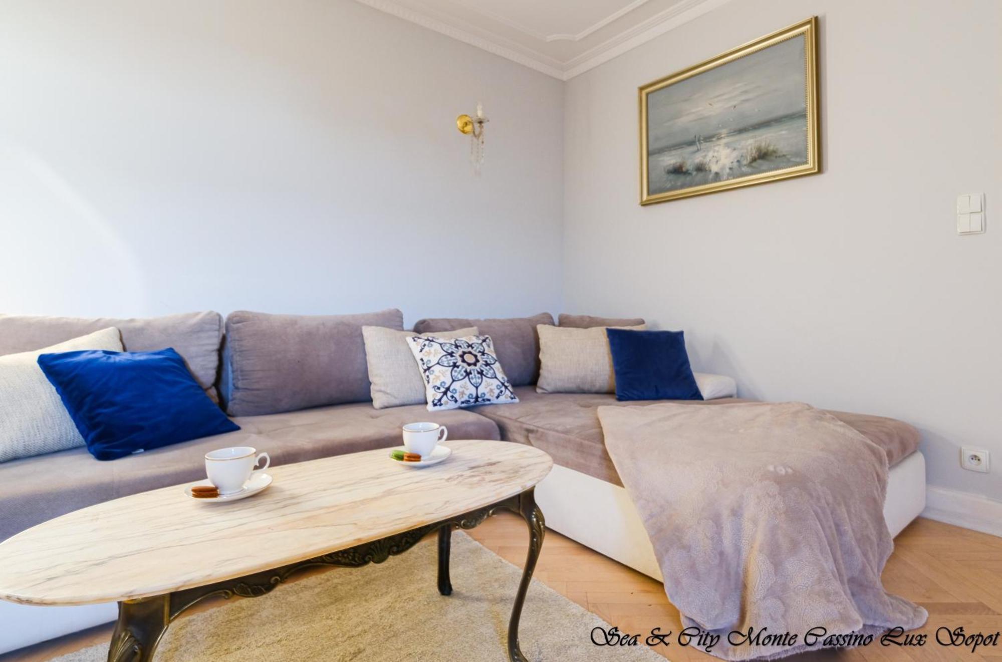 Sea & City 50 M Monte Casinno 100 M Beach Apartments Lux Sopot Eksteriør billede