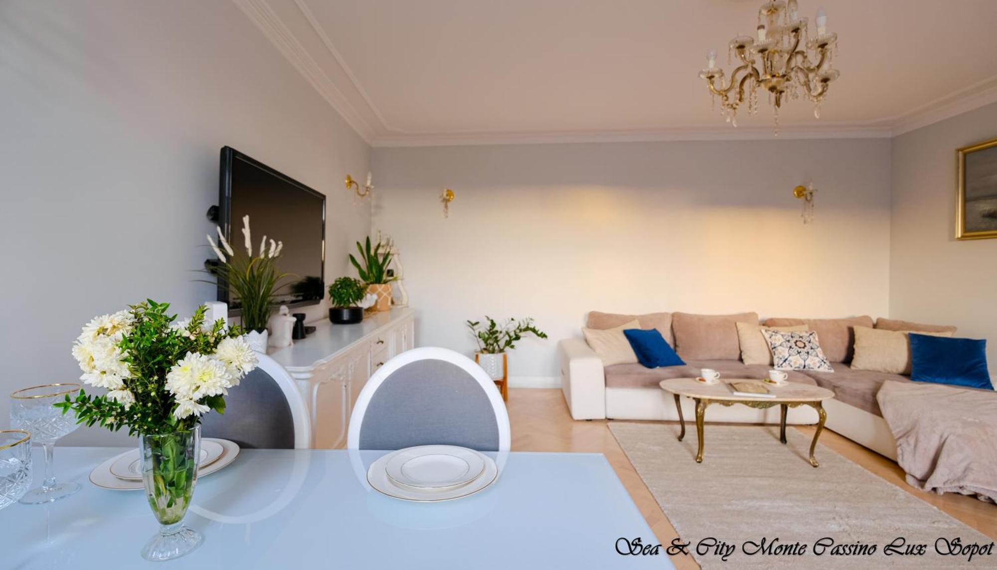 Sea & City 50 M Monte Casinno 100 M Beach Apartments Lux Sopot Eksteriør billede