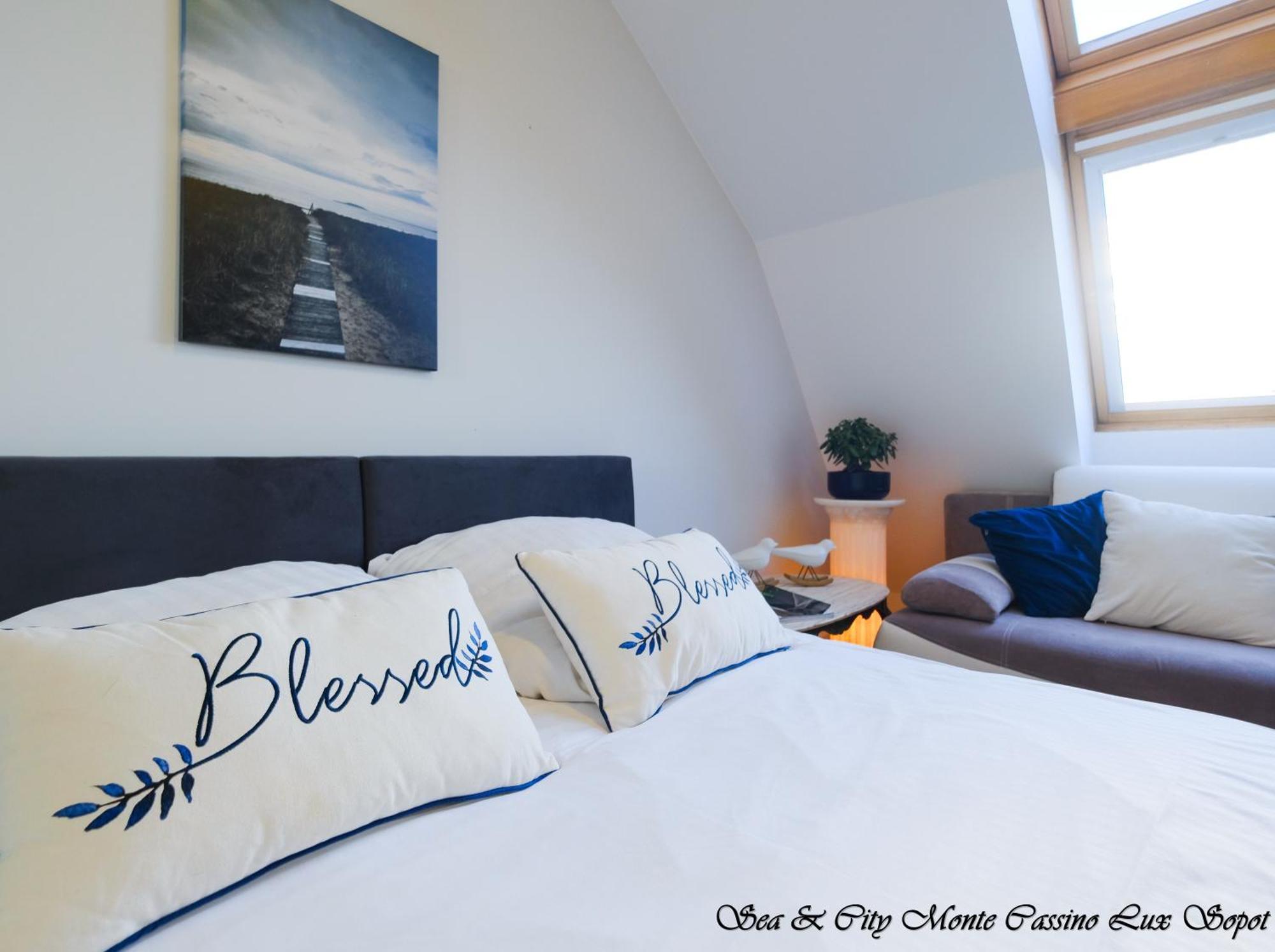 Sea & City 50 M Monte Casinno 100 M Beach Apartments Lux Sopot Eksteriør billede